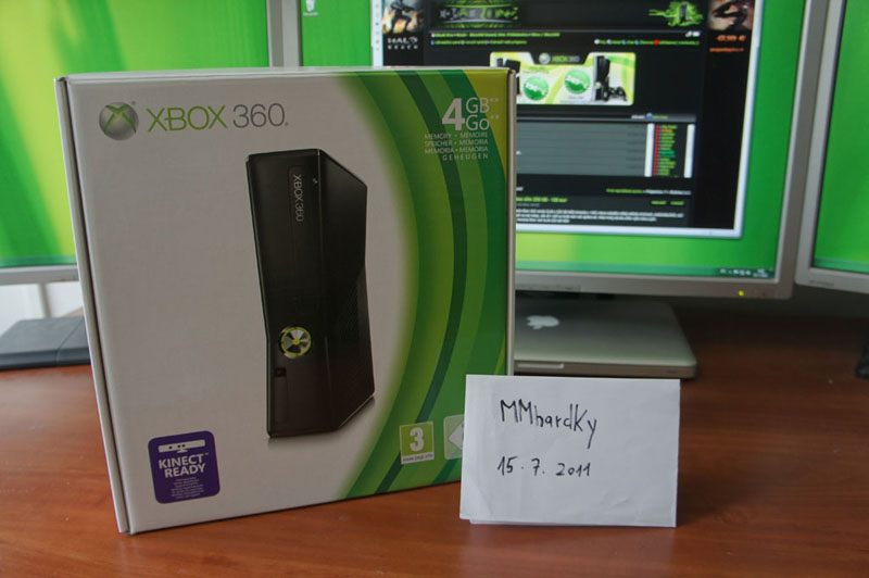 P: Fungl nový Xbox 360 slim 4GB - 150€